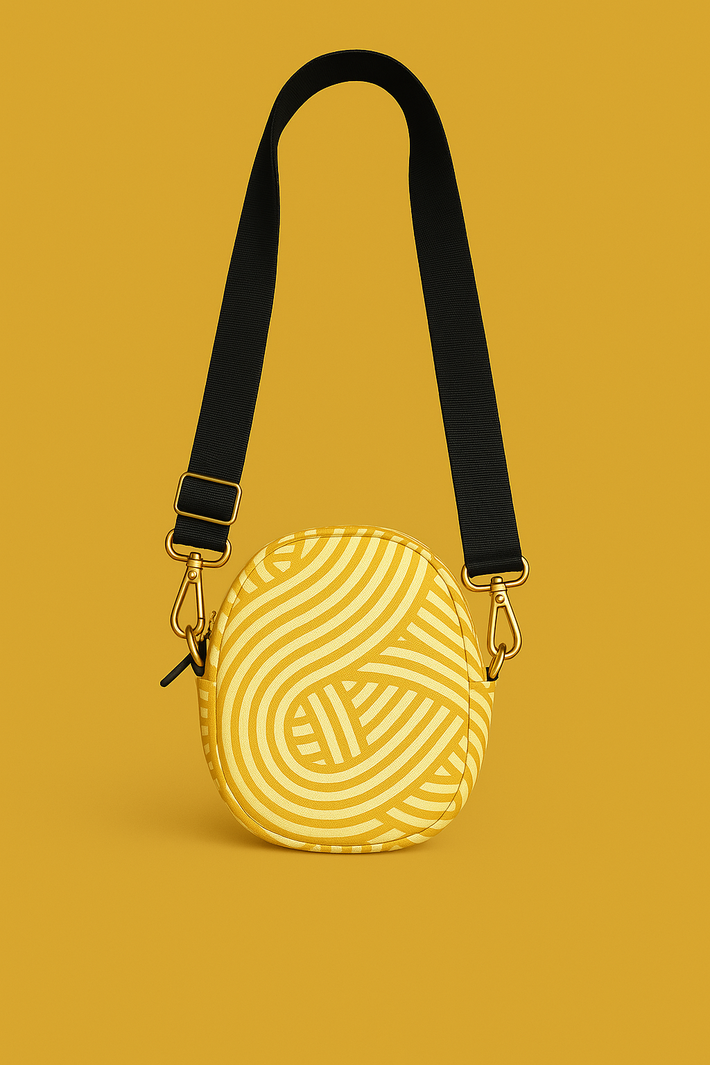 Golden Orbit Mini Bag