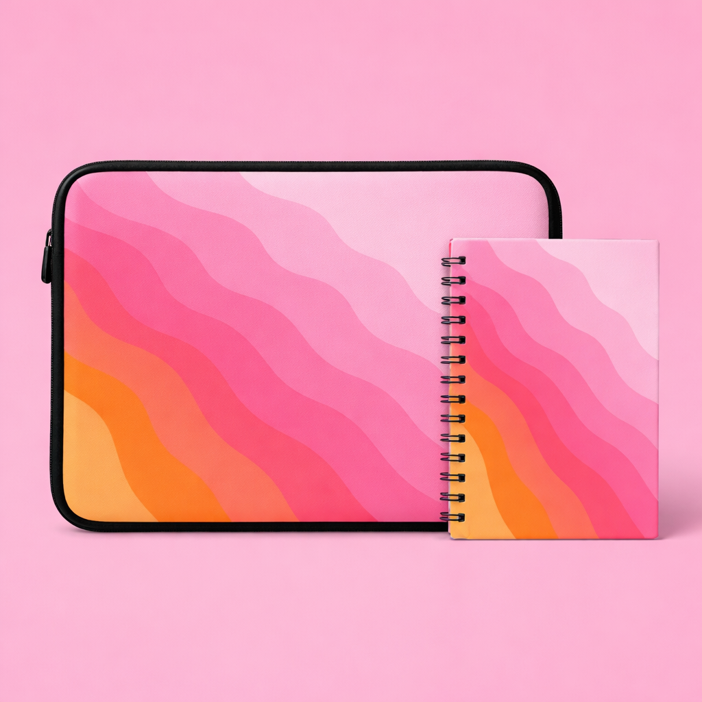 Pink Scribble Set